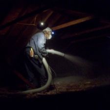 Adding attic insulation